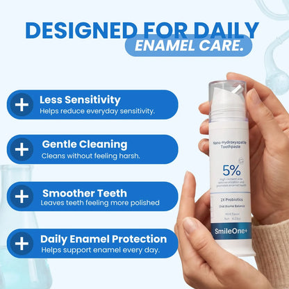 Hydroxyapatite Toothpaste for Sensitive Teeth